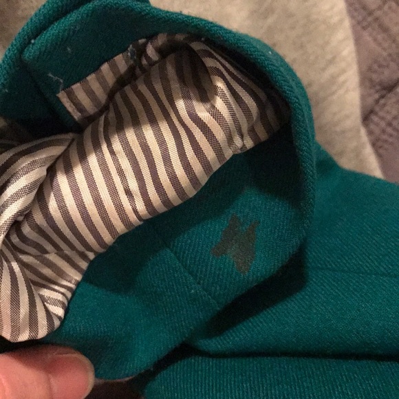 J. Crew Teal blazer! Size 0! - Picture 7 of 7